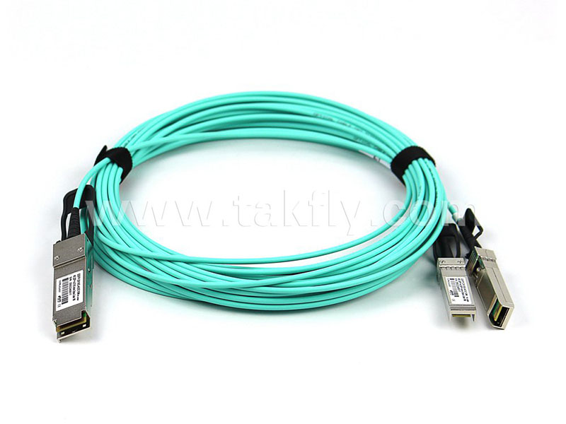 QSFP+2-SFP+ 有源光纜 (40G-210G)